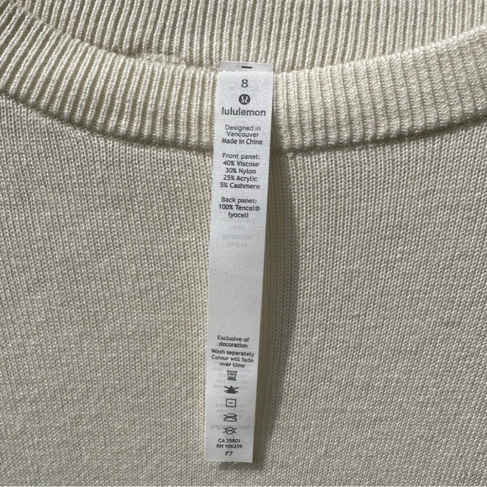 lululemon Women’s Still at Ease Pullover Sweater (Size 8) - Picture 10 of 10